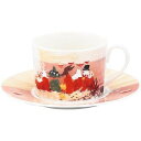 MOOMINルオント　カップ＆ソーサー（夕日） MM3202-28 内祝 内祝い お祝 御祝 記念品 出産内祝い プレゼント 快気祝い 粗供養 引出物