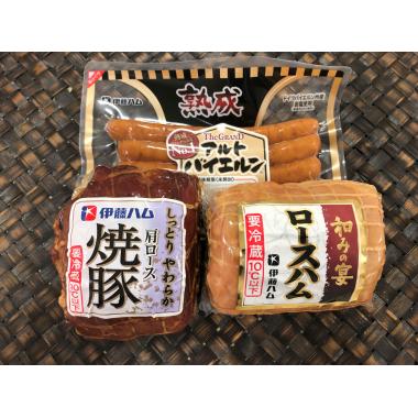 伊藤ハム　バラエティギフト　OMC-401 OMC-401 内祝 内祝い お祝 御祝 記念品 出産内祝い プレゼント 快気祝い 粗供養 引出物のサムネイル
