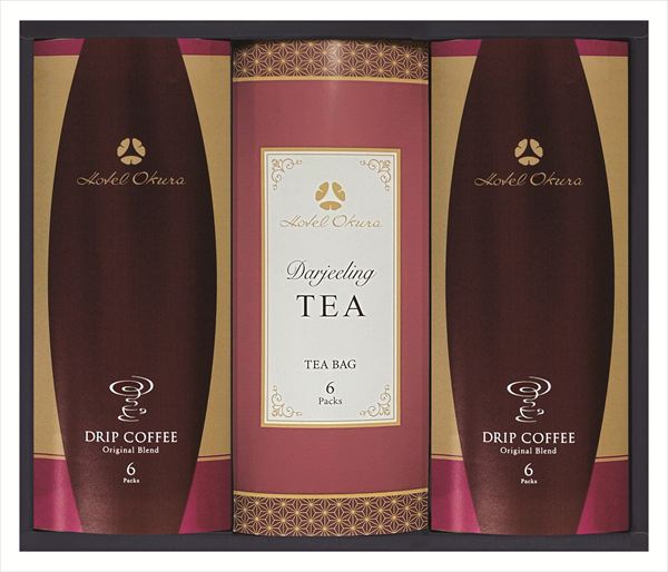 送料無料 ホテルオークラ コーヒー・紅茶詰合せ OCK-C 全国送料無料 御歳暮ギフト 早割 お歳暮2025 御見舞 お見舞い お取り寄せ グルメスイーツ