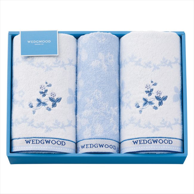 ウェッジウッド ワイルドストロベリー バスタオル2P&ウォッシュタオル TT84803666 内祝 内祝い お祝 御祝 記念品 出産内祝い プレゼント 快気祝い 粗供養 引出物