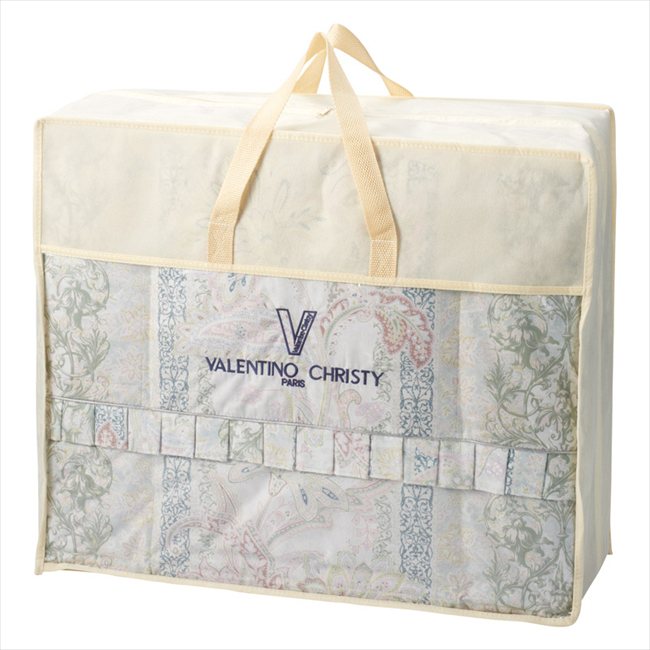 ヴァレンティノ・クリスティー 羽毛ふとんバッグ入（ダウン70%） VCF-425-7 内祝 内祝い お祝 御祝 記念品 出産内祝い プレゼント 快気祝い 粗供養 引出物