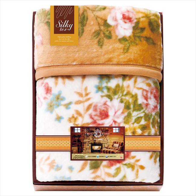 CROSS ROAD あったかアイデア & 厳選素材 厚手のゆったりマルチ毛布 2440 内祝 内祝い お祝 御祝 記念..