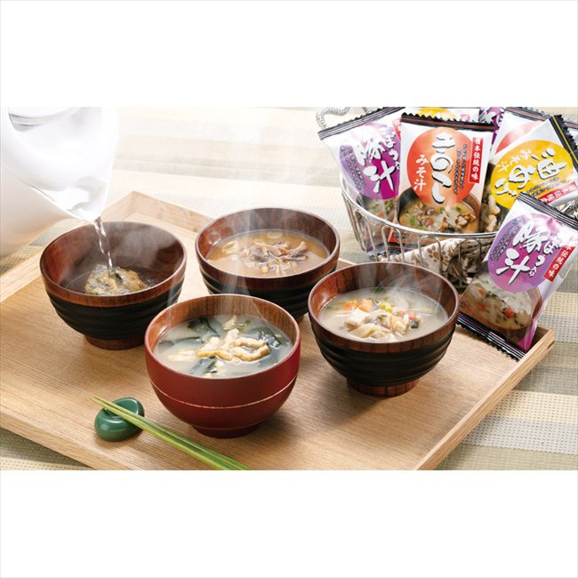 フリーズドライ「お味噌汁三種の味詰合せ」 KF-DO 内祝 内祝い お祝 御祝 記念品 出産内祝い プレゼント 快気祝い 粗供養 引出物 cococara-10466857 贈り物専門店ココイロギフト サンプル画像2