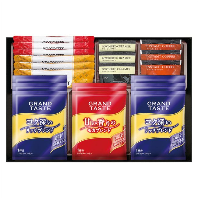 ■商品紹介：ブラックは勿論、ミルクや砂糖ともよく合う、豊かなコクのリッチブレンド、モカの香りを存分に引き出し、やわらかな味わいに仕上げた甘い香りのモカブレンド、香り豊かなフリーズドライインスタントコーヒーと北海道産生クリーム入りのクリーミー...