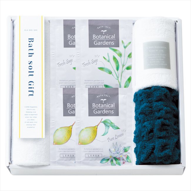 CLA SHU SHU ボタニカルガーデン バスソルトギフト BG-201 内祝 内祝い お祝 御祝 記念品 出産内祝い プレゼント 快気祝い 粗供養 引出物