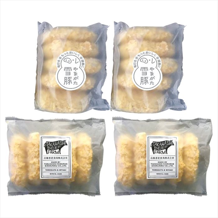 ■お歳暮専用商品となります。商品出荷日：11月4日から12月10日ごろ 蔵王牛コロッケ（80g×5）・やまがた雪豚クリームコロッケ（65g×5）×各2 ■商品紹介：羊蹄山麓の男爵いもを使用した「蔵王牛コロッケ」とやまがた雪豚クリームコロッケを詰合せにしお届け。 ■パッケージサイズ： ■商品重量（kg）：1.5 ■賞味期限・アレルゲン表示冷凍3ヶ月　卵・小麦・乳 メーカー希望小売価格はメーカーカタログに基づいて掲載しています ■さまざまなギフトアイテムをご用意しております。 内祝　内祝い　お祝い返し　ウェディングギフト　ブライダルギフト　引き出物　引出物　結婚引き出物　結婚引出物　結婚内祝い　出産内祝い 命名内祝い　入園内祝い　入学内祝い　卒園内祝い　卒業内祝い　就職内祝い　新築内祝い　引越し内祝い　快気内祝い　開店内祝い　二次会 披露宴　お祝い　御祝　結婚式　結婚祝い　出産祝い　初節句　七五三　入園祝い　入学祝い　卒園祝い　卒業祝い　成人式　就職祝い　昇進祝い 新築祝い　上棟祝い　引っ越し祝い　引越し祝い　開店祝い　退職祝い　快気祝い　全快祝い　初老祝い　還暦祝い　古稀祝い　喜寿祝い　傘寿祝い 米寿祝い　卒寿祝い　白寿祝い　長寿祝い　金婚式　銀婚式　ダイヤモンド婚式　結婚記念日　ギフト　ギフトセット　セット　詰め合わせ　贈答品　お返し お礼　御礼　ごあいさつ　ご挨拶　御挨拶　プレゼント　お見舞い　お見舞御礼　お餞別　引越し　引越しご挨拶　記念日　誕生日　父の日　母の日　敬老の日 記念品　卒業記念品　定年退職記念品　ゴルフコンペ　コンペ景品　景品　賞品　粗品　お香典返し　香典返し　志　満中陰志　弔事　会葬御礼　法要 法要引き出物　法要引出物　法事　法事引き出物　法事引出物　忌明け　四十九日　七七日忌明け志　一周忌　三回忌　回忌法要　偲び草　粗供養　初盆 供物　お供え　お中元　御中元　お歳暮　御歳暮　お年賀　御年賀　残暑見舞い　年始挨拶　ボーリング大会　景品　レミパン　ゼリー　スターバックス 千疋屋　結婚式　そうめん　ローラアシュレイ　プリン　話題　ディズニー　カタログギフト　ティファール　ビタクラフト　ステンレスタンブラー　リラックマ のし無料　メッセージカード無料　ラッピング無料 ギフトにぴったりのアイテムをご紹介！ 贈り物に悩んでいる方へ、心温まるギフトアイテムを取り揃えました。高品質な食品、ふわふわのタオル、美しい食器、そしてセンスあふれる雑貨まで、幅広いラインナップであなたの大切な人への思いを伝えます。 特徴 高品質：厳選された素材と丁寧な製造工程で作られた商品ばかり。どれも長く愛用いただけます。 多用途：どんなシーンでも使える万能アイテムが揃っています。誕生日、結婚祝い、新築祝いなど、さまざまな場面に最適です。 デザイン：シンプルで洗練されたデザインから、カラフルで個性的なものまで、多彩なバリエーションをご用意。 お手頃価格：高品質ながら手ごろな価格で、コストパフォーマンスも抜群。 おすすめの用途とシーン 誕生日プレゼント：大切な人の特別な日を祝うために、実用的かつ心温まるギフトを。食品やタオルは、日常で役立つアイテムとして喜ばれます。 結婚祝い：新しい生活を始めるカップルに、美しい食器やおしゃれな雑貨を。幸せな家庭を築くお手伝いができます。 新築祝い：新しい家に引っ越した友人や家族へ、インテリアにぴったりの雑貨や実用的なタオルを。快適な生活をサポートします。 お返しギフト：感謝の気持ちを込めて、おしゃれで実用的なアイテムを。食品はもちろん、使い心地の良いタオルや美しい食器も喜ばれます。 季節の贈り物：お中元やお歳暮、季節の挨拶として、季節に合ったギフトを。夏には涼しげな雑貨、冬には温かみのあるタオルや食品が最適です。 贈る相手に合わせたおすすめ グルメな方へ：美味しい食品を贈れば、食卓が一層華やかに。特別な時間を演出します。 家庭的な方へ：ふわふわのタオルや使いやすい食器で、日常生活に彩りを。 オシャレな方へ：センスあふれる雑貨で、インテリアを一層魅力的に。 まとめ あなたの気持ちを込めたギフト選びをお手伝いします。どれも心を込めて選んだアイテムばかりです。大切な人への贈り物として、自信を持っておすすめします。 商品概要 [分類] 以下のような商品をお探しの方にオススメです。スイーツ スィーツ スウィーツ Sweets ケーキ お菓子 洋菓子 デザート おやつ 小腹対策 食品 食べ物 / チョコレートケーキ チョコレート ガトーショコラ チーズケーキ 生菓子 生ケーキ ベイクドチーズケーキ [評価・マスコミ] ランキング1位のおすすめ(お勧め オススメ) インスタ映え SNS 評判 今話題の人気商品 [サービス] 以下のサービスをご利用いだだけます。不可の場合あり。お取り寄せ 全国配送 全国発送 オーダー 注文 デリバリー 取寄せ 宅配 ネット通販 持ち運び可 / 送料無料 送料込み 無料ギフト対応 日持ち長い 長期保存 賞味期限が長い 名入れ 当日発送 お急ぎ便 即日配送 即日発送 翌日配送 翌日発送 前日に買う あす楽 明日楽 即納 翌日 あす着 明日届く 配送日指定可 冷凍保存可 冷凍保管 冷凍便 ギフトラッピング ギフト対応 予約 メッセージ付き 有料メッセージカード 有料お誕生日カード ホワイトデー当日お届け可能 [パッケージ] 　 以下のような包装でお届けします。詰め合わせ セット アソート 化粧箱入り ラッピング不要 個包装 小分け 手提げ袋（有償） 2重梱包 [デザイン] 以下のようなイメージをお求めの方におすすめです。お洒落 可愛い ゴージャス 高級感 プレミアム サプライズ感 美しい インパクト 面白い 珍しい 希少 驚き シンプル 上品 スタイリッシュ エレガント モダン [ご用途] 工夫次第で様々な用途でご利用いただけます。贈り物 プレゼント ギフト プチギフト 贈答品 お祝い 御祝い 退職祝い 内祝い 出産祝い 出産内祝い 入学祝い 卒業祝い ご褒美 手土産 お土産 お使い物 お返し お礼 ご挨拶 ご進物 お配り 配る ばらまき バレンタインデー バレンタインデイ ヴァレンタイン 友チョコ 義理チョコ 本命チョコ 逆チョコ バレンタインチョコ ホワイトデー ホワイトデイ ホワイトデーのお返し 七五三 ひな祭り こどもの日 ハロウィン クリスマス お中元 お年賀 ウインターギフト 御中元 御歳暮 サマーギフト 残暑見舞い お歳暮 母の日 父の日 敬老の日 敬老会記念品 敬老会 結婚祝い 結婚内祝い 結婚記念日 結婚式二次会 二次会のプチギフト 結婚披露宴の引き出物 引き菓子 ウエディングパーティー 成人祝い 長寿祝い 還暦祝い 古希祝い 古稀祝い 喜寿祝い 傘寿祝い 米寿祝い 卒寿祝い 白寿祝い 紀寿祝い 百寿祝い 成人式 セレモニー イベント 内祝い 快気祝い 快気内祝い 出産内祝い 出産祝い 記念日 お返し ご進物 御使い物 お礼 ご挨拶 御礼 ご祝儀 祝儀の品 お使い物 ノベルティー 粗品 景品 長寿 法事 法要 仏事 年忌法事 志 粗供養 供養返し 香典返し 満中陰志 御供え お供え 御供物 弔事 七五三 ひな祭り 入学祝い 卒業祝い 卒園祝い 退職祝い 入社祝い 成人式 成人式のお祝い 朝食 食事代わり ティータイム ブレイクタイム ホームパーティー クリスマスケーキ 誕生日プレゼント 誕生祝い バースデーケーキ 学校 会社 職場 法人 取引先 部活 イベント サークル 介護施設 [おすすめの方] 以下のような様々なお客様にお喜びいただいております。10代 20代 30代 40代 50代 60代 70代 80代 90代 100歳以上 お母さん お父さん ママ パパ 兄弟姉妹 彼氏 彼女 恋人 義理の母 叔父さん 親戚の お嬢さん 大家族 家族 赤ちゃん 祖父 祖母 叔父 叔母 孫 おじいちゃん おばあちゃん じいじ ばあば 夫 旦那 妻 奥様 お嫁さん 奥さん 親 両親 娘 同僚 友達 仲間 友人 親友 上司 部下 先輩 後輩 お世話になった方 恩師 先生 大人数 女友達 法人 女性 男性 大人 子ども 子供用 小学生 中学生 高校生 男の子 女の子 辛党 甘党 甘いものが苦手 高齢者 お年寄り [その他おすすめ] 以下のような商品に興味のある方にもオススメです。大量 大量購入 財布に優しい 大人数 業務用 大量スイーツ お試し コスパ良い /羊蹄山麓の男爵いもを使用した「蔵王牛コロッケ」とやまがた雪豚クリームコロッケを詰合せにしお届け。