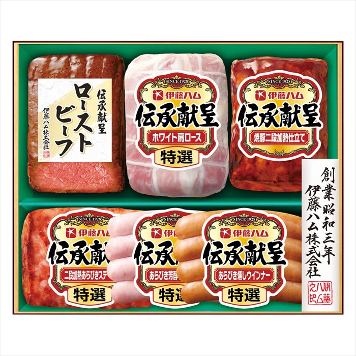 ■お歳暮専用商品となります。商品出荷日：11月4日から12月10日ごろ ローストビーフ（180g）・特選（ホワイト肩ロース（180g）・二段加熱あらびきステーキ（110g）・あらびき燻しウインナー（80g）・あらびき芳醇ウインナー（80g））・焼豚二段加熱仕立て（160g）×各1 ■商品紹介：守り伝えられた伝統の技を用い丹念に造り上げました。 ■パッケージサイズ： ■商品重量（kg）：0.99 ■賞味期限・アレルゲン表示冷蔵40日　卵・小麦・乳 メーカー希望小売価格はメーカーカタログに基づいて掲載しています ■さまざまなギフトアイテムをご用意しております。 内祝　内祝い　お祝い返し　ウェディングギフト　ブライダルギフト　引き出物　引出物　結婚引き出物　結婚引出物　結婚内祝い　出産内祝い 命名内祝い　入園内祝い　入学内祝い　卒園内祝い　卒業内祝い　就職内祝い　新築内祝い　引越し内祝い　快気内祝い　開店内祝い　二次会 披露宴　お祝い　御祝　結婚式　結婚祝い　出産祝い　初節句　七五三　入園祝い　入学祝い　卒園祝い　卒業祝い　成人式　就職祝い　昇進祝い 新築祝い　上棟祝い　引っ越し祝い　引越し祝い　開店祝い　退職祝い　快気祝い　全快祝い　初老祝い　還暦祝い　古稀祝い　喜寿祝い　傘寿祝い 米寿祝い　卒寿祝い　白寿祝い　長寿祝い　金婚式　銀婚式　ダイヤモンド婚式　結婚記念日　ギフト　ギフトセット　セット　詰め合わせ　贈答品　お返し お礼　御礼　ごあいさつ　ご挨拶　御挨拶　プレゼント　お見舞い　お見舞御礼　お餞別　引越し　引越しご挨拶　記念日　誕生日　父の日　母の日　敬老の日 記念品　卒業記念品　定年退職記念品　ゴルフコンペ　コンペ景品　景品　賞品　粗品　お香典返し　香典返し　志　満中陰志　弔事　会葬御礼　法要 法要引き出物　法要引出物　法事　法事引き出物　法事引出物　忌明け　四十九日　七七日忌明け志　一周忌　三回忌　回忌法要　偲び草　粗供養　初盆 供物　お供え　お中元　御中元　お歳暮　御歳暮　お年賀　御年賀　残暑見舞い　年始挨拶　ボーリング大会　景品　レミパン　ゼリー　スターバックス 千疋屋　結婚式　そうめん　ローラアシュレイ　プリン　話題　ディズニー　カタログギフト　ティファール　ビタクラフト　ステンレスタンブラー　リラックマ のし無料　メッセージカード無料　ラッピング無料 ギフトにぴったりのアイテムをご紹介！ 贈り物に悩んでいる方へ、心温まるギフトアイテムを取り揃えました。高品質な食品、ふわふわのタオル、美しい食器、そしてセンスあふれる雑貨まで、幅広いラインナップであなたの大切な人への思いを伝えます。 特徴 高品質：厳選された素材と丁寧な製造工程で作られた商品ばかり。どれも長く愛用いただけます。 多用途：どんなシーンでも使える万能アイテムが揃っています。誕生日、結婚祝い、新築祝いなど、さまざまな場面に最適です。 デザイン：シンプルで洗練されたデザインから、カラフルで個性的なものまで、多彩なバリエーションをご用意。 お手頃価格：高品質ながら手ごろな価格で、コストパフォーマンスも抜群。 おすすめの用途とシーン 誕生日プレゼント：大切な人の特別な日を祝うために、実用的かつ心温まるギフトを。食品やタオルは、日常で役立つアイテムとして喜ばれます。 結婚祝い：新しい生活を始めるカップルに、美しい食器やおしゃれな雑貨を。幸せな家庭を築くお手伝いができます。 新築祝い：新しい家に引っ越した友人や家族へ、インテリアにぴったりの雑貨や実用的なタオルを。快適な生活をサポートします。 お返しギフト：感謝の気持ちを込めて、おしゃれで実用的なアイテムを。食品はもちろん、使い心地の良いタオルや美しい食器も喜ばれます。 季節の贈り物：お中元やお歳暮、季節の挨拶として、季節に合ったギフトを。夏には涼しげな雑貨、冬には温かみのあるタオルや食品が最適です。 贈る相手に合わせたおすすめ グルメな方へ：美味しい食品を贈れば、食卓が一層華やかに。特別な時間を演出します。 家庭的な方へ：ふわふわのタオルや使いやすい食器で、日常生活に彩りを。 オシャレな方へ：センスあふれる雑貨で、インテリアを一層魅力的に。 まとめ あなたの気持ちを込めたギフト選びをお手伝いします。どれも心を込めて選んだアイテムばかりです。大切な人への贈り物として、自信を持っておすすめします。 商品概要 [分類] 以下のような商品をお探しの方にオススメです。スイーツ スィーツ スウィーツ Sweets ケーキ お菓子 洋菓子 デザート おやつ 小腹対策 食品 食べ物 / チョコレートケーキ チョコレート ガトーショコラ チーズケーキ 生菓子 生ケーキ ベイクドチーズケーキ [評価・マスコミ] ランキング1位のおすすめ(お勧め オススメ) インスタ映え SNS 評判 今話題の人気商品 [サービス] 以下のサービスをご利用いだだけます。不可の場合あり。お取り寄せ 全国配送 全国発送 オーダー 注文 デリバリー 取寄せ 宅配 ネット通販 持ち運び可 / 送料無料 送料込み 無料ギフト対応 日持ち長い 長期保存 賞味期限が長い 名入れ 当日発送 お急ぎ便 即日配送 即日発送 翌日配送 翌日発送 前日に買う あす楽 明日楽 即納 翌日 あす着 明日届く 配送日指定可 冷凍保存可 冷凍保管 冷凍便 ギフトラッピング ギフト対応 予約 メッセージ付き 有料メッセージカード 有料お誕生日カード ホワイトデー当日お届け可能 [パッケージ] 　 以下のような包装でお届けします。詰め合わせ セット アソート 化粧箱入り ラッピング不要 個包装 小分け 手提げ袋（有償） 2重梱包 [デザイン] 以下のようなイメージをお求めの方におすすめです。お洒落 可愛い ゴージャス 高級感 プレミアム サプライズ感 美しい インパクト 面白い 珍しい 希少 驚き シンプル 上品 スタイリッシュ エレガント モダン [ご用途] 工夫次第で様々な用途でご利用いただけます。贈り物 プレゼント ギフト プチギフト 贈答品 お祝い 御祝い 退職祝い 内祝い 出産祝い 出産内祝い 入学祝い 卒業祝い ご褒美 手土産 お土産 お使い物 お返し お礼 ご挨拶 ご進物 お配り 配る ばらまき バレンタインデー バレンタインデイ ヴァレンタイン 友チョコ 義理チョコ 本命チョコ 逆チョコ バレンタインチョコ ホワイトデー ホワイトデイ ホワイトデーのお返し 七五三 ひな祭り こどもの日 ハロウィン クリスマス お中元 お年賀 ウインターギフト 御中元 御歳暮 サマーギフト 残暑見舞い お歳暮 母の日 父の日 敬老の日 敬老会記念品 敬老会 結婚祝い 結婚内祝い 結婚記念日 結婚式二次会 二次会のプチギフト 結婚披露宴の引き出物 引き菓子 ウエディングパーティー 成人祝い 長寿祝い 還暦祝い 古希祝い 古稀祝い 喜寿祝い 傘寿祝い 米寿祝い 卒寿祝い 白寿祝い 紀寿祝い 百寿祝い 成人式 セレモニー イベント 内祝い 快気祝い 快気内祝い 出産内祝い 出産祝い 記念日 お返し ご進物 御使い物 お礼 ご挨拶 御礼 ご祝儀 祝儀の品 お使い物 ノベルティー 粗品 景品 長寿 法事 法要 仏事 年忌法事 志 粗供養 供養返し 香典返し 満中陰志 御供え お供え 御供物 弔事 七五三 ひな祭り 入学祝い 卒業祝い 卒園祝い 退職祝い 入社祝い 成人式 成人式のお祝い 朝食 食事代わり ティータイム ブレイクタイム ホームパーティー クリスマスケーキ 誕生日プレゼント 誕生祝い バースデーケーキ 学校 会社 職場 法人 取引先 部活 イベント サークル 介護施設 [おすすめの方] 以下のような様々なお客様にお喜びいただいております。10代 20代 30代 40代 50代 60代 70代 80代 90代 100歳以上 お母さん お父さん ママ パパ 兄弟姉妹 彼氏 彼女 恋人 義理の母 叔父さん 親戚の お嬢さん 大家族 家族 赤ちゃん 祖父 祖母 叔父 叔母 孫 おじいちゃん おばあちゃん じいじ ばあば 夫 旦那 妻 奥様 お嫁さん 奥さん 親 両親 娘 同僚 友達 仲間 友人 親友 上司 部下 先輩 後輩 お世話になった方 恩師 先生 大人数 女友達 法人 女性 男性 大人 子ども 子供用 小学生 中学生 高校生 男の子 女の子 辛党 甘党 甘いものが苦手 高齢者 お年寄り [その他おすすめ] 以下のような商品に興味のある方にもオススメです。大量 大量購入 財布に優しい 大人数 業務用 大量スイーツ お試し コスパ良い /守り伝えられた伝統の技を用い丹念に造り上げました。