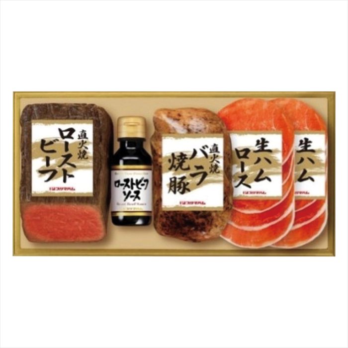■お歳暮専用商品となります。商品出荷日：11月4日から12月10日ごろ コールドポーク生ハム（32g）×2、直火焼ローストビーフ・直火焼バラ焼豚（各200g）・ローストビーフソース（100ml）×各1 ■商品紹介：ローストビーフと生ハムのバラエティセットです。 ■パッケージサイズ： ■商品重量（kg）：0.714 ■賞味期限・アレルゲン表示冷凍180日　卵・小麦・乳 メーカー希望小売価格はメーカーカタログに基づいて掲載しています ■さまざまなギフトアイテムをご用意しております。 内祝　内祝い　お祝い返し　ウェディングギフト　ブライダルギフト　引き出物　引出物　結婚引き出物　結婚引出物　結婚内祝い　出産内祝い 命名内祝い　入園内祝い　入学内祝い　卒園内祝い　卒業内祝い　就職内祝い　新築内祝い　引越し内祝い　快気内祝い　開店内祝い　二次会 披露宴　お祝い　御祝　結婚式　結婚祝い　出産祝い　初節句　七五三　入園祝い　入学祝い　卒園祝い　卒業祝い　成人式　就職祝い　昇進祝い 新築祝い　上棟祝い　引っ越し祝い　引越し祝い　開店祝い　退職祝い　快気祝い　全快祝い　初老祝い　還暦祝い　古稀祝い　喜寿祝い　傘寿祝い 米寿祝い　卒寿祝い　白寿祝い　長寿祝い　金婚式　銀婚式　ダイヤモンド婚式　結婚記念日　ギフト　ギフトセット　セット　詰め合わせ　贈答品　お返し お礼　御礼　ごあいさつ　ご挨拶　御挨拶　プレゼント　お見舞い　お見舞御礼　お餞別　引越し　引越しご挨拶　記念日　誕生日　父の日　母の日　敬老の日 記念品　卒業記念品　定年退職記念品　ゴルフコンペ　コンペ景品　景品　賞品　粗品　お香典返し　香典返し　志　満中陰志　弔事　会葬御礼　法要 法要引き出物　法要引出物　法事　法事引き出物　法事引出物　忌明け　四十九日　七七日忌明け志　一周忌　三回忌　回忌法要　偲び草　粗供養　初盆 供物　お供え　お中元　御中元　お歳暮　御歳暮　お年賀　御年賀　残暑見舞い　年始挨拶　ボーリング大会　景品　レミパン　ゼリー　スターバックス 千疋屋　結婚式　そうめん　ローラアシュレイ　プリン　話題　ディズニー　カタログギフト　ティファール　ビタクラフト　ステンレスタンブラー　リラックマ のし無料　メッセージカード無料　ラッピング無料 ギフトにぴったりのアイテムをご紹介！ 贈り物に悩んでいる方へ、心温まるギフトアイテムを取り揃えました。高品質な食品、ふわふわのタオル、美しい食器、そしてセンスあふれる雑貨まで、幅広いラインナップであなたの大切な人への思いを伝えます。 特徴 高品質：厳選された素材と丁寧な製造工程で作られた商品ばかり。どれも長く愛用いただけます。 多用途：どんなシーンでも使える万能アイテムが揃っています。誕生日、結婚祝い、新築祝いなど、さまざまな場面に最適です。 デザイン：シンプルで洗練されたデザインから、カラフルで個性的なものまで、多彩なバリエーションをご用意。 お手頃価格：高品質ながら手ごろな価格で、コストパフォーマンスも抜群。 おすすめの用途とシーン 誕生日プレゼント：大切な人の特別な日を祝うために、実用的かつ心温まるギフトを。食品やタオルは、日常で役立つアイテムとして喜ばれます。 結婚祝い：新しい生活を始めるカップルに、美しい食器やおしゃれな雑貨を。幸せな家庭を築くお手伝いができます。 新築祝い：新しい家に引っ越した友人や家族へ、インテリアにぴったりの雑貨や実用的なタオルを。快適な生活をサポートします。 お返しギフト：感謝の気持ちを込めて、おしゃれで実用的なアイテムを。食品はもちろん、使い心地の良いタオルや美しい食器も喜ばれます。 季節の贈り物：お中元やお歳暮、季節の挨拶として、季節に合ったギフトを。夏には涼しげな雑貨、冬には温かみのあるタオルや食品が最適です。 贈る相手に合わせたおすすめ グルメな方へ：美味しい食品を贈れば、食卓が一層華やかに。特別な時間を演出します。 家庭的な方へ：ふわふわのタオルや使いやすい食器で、日常生活に彩りを。 オシャレな方へ：センスあふれる雑貨で、インテリアを一層魅力的に。 まとめ あなたの気持ちを込めたギフト選びをお手伝いします。どれも心を込めて選んだアイテムばかりです。大切な人への贈り物として、自信を持っておすすめします。 商品概要 [分類] 以下のような商品をお探しの方にオススメです。スイーツ スィーツ スウィーツ Sweets ケーキ お菓子 洋菓子 デザート おやつ 小腹対策 食品 食べ物 / チョコレートケーキ チョコレート ガトーショコラ チーズケーキ 生菓子 生ケーキ ベイクドチーズケーキ [評価・マスコミ] ランキング1位のおすすめ(お勧め オススメ) インスタ映え SNS 評判 今話題の人気商品 [サービス] 以下のサービスをご利用いだだけます。不可の場合あり。お取り寄せ 全国配送 全国発送 オーダー 注文 デリバリー 取寄せ 宅配 ネット通販 持ち運び可 / 送料無料 送料込み 無料ギフト対応 日持ち長い 長期保存 賞味期限が長い 名入れ 当日発送 お急ぎ便 即日配送 即日発送 翌日配送 翌日発送 前日に買う あす楽 明日楽 即納 翌日 あす着 明日届く 配送日指定可 冷凍保存可 冷凍保管 冷凍便 ギフトラッピング ギフト対応 予約 メッセージ付き 有料メッセージカード 有料お誕生日カード ホワイトデー当日お届け可能 [パッケージ] 　 以下のような包装でお届けします。詰め合わせ セット アソート 化粧箱入り ラッピング不要 個包装 小分け 手提げ袋（有償） 2重梱包 [デザイン] 以下のようなイメージをお求めの方におすすめです。お洒落 可愛い ゴージャス 高級感 プレミアム サプライズ感 美しい インパクト 面白い 珍しい 希少 驚き シンプル 上品 スタイリッシュ エレガント モダン [ご用途] 工夫次第で様々な用途でご利用いただけます。贈り物 プレゼント ギフト プチギフト 贈答品 お祝い 御祝い 退職祝い 内祝い 出産祝い 出産内祝い 入学祝い 卒業祝い ご褒美 手土産 お土産 お使い物 お返し お礼 ご挨拶 ご進物 お配り 配る ばらまき バレンタインデー バレンタインデイ ヴァレンタイン 友チョコ 義理チョコ 本命チョコ 逆チョコ バレンタインチョコ ホワイトデー ホワイトデイ ホワイトデーのお返し 七五三 ひな祭り こどもの日 ハロウィン クリスマス お中元 お年賀 ウインターギフト 御中元 御歳暮 サマーギフト 残暑見舞い お歳暮 母の日 父の日 敬老の日 敬老会記念品 敬老会 結婚祝い 結婚内祝い 結婚記念日 結婚式二次会 二次会のプチギフト 結婚披露宴の引き出物 引き菓子 ウエディングパーティー 成人祝い 長寿祝い 還暦祝い 古希祝い 古稀祝い 喜寿祝い 傘寿祝い 米寿祝い 卒寿祝い 白寿祝い 紀寿祝い 百寿祝い 成人式 セレモニー イベント 内祝い 快気祝い 快気内祝い 出産内祝い 出産祝い 記念日 お返し ご進物 御使い物 お礼 ご挨拶 御礼 ご祝儀 祝儀の品 お使い物 ノベルティー 粗品 景品 長寿 法事 法要 仏事 年忌法事 志 粗供養 供養返し 香典返し 満中陰志 御供え お供え 御供物 弔事 七五三 ひな祭り 入学祝い 卒業祝い 卒園祝い 退職祝い 入社祝い 成人式 成人式のお祝い 朝食 食事代わり ティータイム ブレイクタイム ホームパーティー クリスマスケーキ 誕生日プレゼント 誕生祝い バースデーケーキ 学校 会社 職場 法人 取引先 部活 イベント サークル 介護施設 [おすすめの方] 以下のような様々なお客様にお喜びいただいております。10代 20代 30代 40代 50代 60代 70代 80代 90代 100歳以上 お母さん お父さん ママ パパ 兄弟姉妹 彼氏 彼女 恋人 義理の母 叔父さん 親戚の お嬢さん 大家族 家族 赤ちゃん 祖父 祖母 叔父 叔母 孫 おじいちゃん おばあちゃん じいじ ばあば 夫 旦那 妻 奥様 お嫁さん 奥さん 親 両親 娘 同僚 友達 仲間 友人 親友 上司 部下 先輩 後輩 お世話になった方 恩師 先生 大人数 女友達 法人 女性 男性 大人 子ども 子供用 小学生 中学生 高校生 男の子 女の子 辛党 甘党 甘いものが苦手 高齢者 お年寄り [その他おすすめ] 以下のような商品に興味のある方にもオススメです。大量 大量購入 財布に優しい 大人数 業務用 大量スイーツ お試し コスパ良い /ローストビーフと生ハムのバラエティセットです。