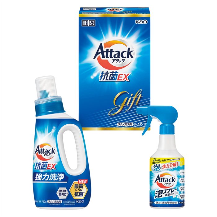 ■お歳暮専用商品となります。商品出荷日：11月4日から12月10日ごろ アタック抗菌EX（720g）・アタック泡スプレー除菌プラス（300ml）×各1 ■商品紹介： ■パッケージサイズ：8.1×17.6×28.4 ■商品重量（kg）：1.3 ■賞味期限・アレルゲン表示　 メーカー希望小売価格はメーカーカタログに基づいて掲載しています ■さまざまなギフトアイテムをご用意しております。 内祝　内祝い　お祝い返し　ウェディングギフト　ブライダルギフト　引き出物　引出物　結婚引き出物　結婚引出物　結婚内祝い　出産内祝い 命名内祝い　入園内祝い　入学内祝い　卒園内祝い　卒業内祝い　就職内祝い　新築内祝い　引越し内祝い　快気内祝い　開店内祝い　二次会 披露宴　お祝い　御祝　結婚式　結婚祝い　出産祝い　初節句　七五三　入園祝い　入学祝い　卒園祝い　卒業祝い　成人式　就職祝い　昇進祝い 新築祝い　上棟祝い　引っ越し祝い　引越し祝い　開店祝い　退職祝い　快気祝い　全快祝い　初老祝い　還暦祝い　古稀祝い　喜寿祝い　傘寿祝い 米寿祝い　卒寿祝い　白寿祝い　長寿祝い　金婚式　銀婚式　ダイヤモンド婚式　結婚記念日　ギフト　ギフトセット　セット　詰め合わせ　贈答品　お返し お礼　御礼　ごあいさつ　ご挨拶　御挨拶　プレゼント　お見舞い　お見舞御礼　お餞別　引越し　引越しご挨拶　記念日　誕生日　父の日　母の日　敬老の日 記念品　卒業記念品　定年退職記念品　ゴルフコンペ　コンペ景品　景品　賞品　粗品　お香典返し　香典返し　志　満中陰志　弔事　会葬御礼　法要 法要引き出物　法要引出物　法事　法事引き出物　法事引出物　忌明け　四十九日　七七日忌明け志　一周忌　三回忌　回忌法要　偲び草　粗供養　初盆 供物　お供え　お中元　御中元　お歳暮　御歳暮　お年賀　御年賀　残暑見舞い　年始挨拶　ボーリング大会　景品　レミパン　ゼリー　スターバックス 千疋屋　結婚式　そうめん　ローラアシュレイ　プリン　話題　ディズニー　カタログギフト　ティファール　ビタクラフト　ステンレスタンブラー　リラックマ のし無料　メッセージカード無料　ラッピング無料 ギフトにぴったりのアイテムをご紹介！ 贈り物に悩んでいる方へ、心温まるギフトアイテムを取り揃えました。高品質な食品、ふわふわのタオル、美しい食器、そしてセンスあふれる雑貨まで、幅広いラインナップであなたの大切な人への思いを伝えます。 特徴 高品質：厳選された素材と丁寧な製造工程で作られた商品ばかり。どれも長く愛用いただけます。 多用途：どんなシーンでも使える万能アイテムが揃っています。誕生日、結婚祝い、新築祝いなど、さまざまな場面に最適です。 デザイン：シンプルで洗練されたデザインから、カラフルで個性的なものまで、多彩なバリエーションをご用意。 お手頃価格：高品質ながら手ごろな価格で、コストパフォーマンスも抜群。 おすすめの用途とシーン 誕生日プレゼント：大切な人の特別な日を祝うために、実用的かつ心温まるギフトを。食品やタオルは、日常で役立つアイテムとして喜ばれます。 結婚祝い：新しい生活を始めるカップルに、美しい食器やおしゃれな雑貨を。幸せな家庭を築くお手伝いができます。 新築祝い：新しい家に引っ越した友人や家族へ、インテリアにぴったりの雑貨や実用的なタオルを。快適な生活をサポートします。 お返しギフト：感謝の気持ちを込めて、おしゃれで実用的なアイテムを。食品はもちろん、使い心地の良いタオルや美しい食器も喜ばれます。 季節の贈り物：お中元やお歳暮、季節の挨拶として、季節に合ったギフトを。夏には涼しげな雑貨、冬には温かみのあるタオルや食品が最適です。 贈る相手に合わせたおすすめ グルメな方へ：美味しい食品を贈れば、食卓が一層華やかに。特別な時間を演出します。 家庭的な方へ：ふわふわのタオルや使いやすい食器で、日常生活に彩りを。 オシャレな方へ：センスあふれる雑貨で、インテリアを一層魅力的に。 まとめ あなたの気持ちを込めたギフト選びをお手伝いします。どれも心を込めて選んだアイテムばかりです。大切な人への贈り物として、自信を持っておすすめします。 商品概要 [分類] 以下のような商品をお探しの方にオススメです。スイーツ スィーツ スウィーツ Sweets ケーキ お菓子 洋菓子 デザート おやつ 小腹対策 食品 食べ物 / チョコレートケーキ チョコレート ガトーショコラ チーズケーキ 生菓子 生ケーキ ベイクドチーズケーキ [評価・マスコミ] ランキング1位のおすすめ(お勧め オススメ) インスタ映え SNS 評判 今話題の人気商品 [サービス] 以下のサービスをご利用いだだけます。不可の場合あり。お取り寄せ 全国配送 全国発送 オーダー 注文 デリバリー 取寄せ 宅配 ネット通販 持ち運び可 / 送料無料 送料込み 無料ギフト対応 日持ち長い 長期保存 賞味期限が長い 名入れ 当日発送 お急ぎ便 即日配送 即日発送 翌日配送 翌日発送 前日に買う あす楽 明日楽 即納 翌日 あす着 明日届く 配送日指定可 冷凍保存可 冷凍保管 冷凍便 ギフトラッピング ギフト対応 予約 メッセージ付き 有料メッセージカード 有料お誕生日カード ホワイトデー当日お届け可能 [パッケージ] 　 以下のような包装でお届けします。詰め合わせ セット アソート 化粧箱入り ラッピング不要 個包装 小分け 手提げ袋（有償） 2重梱包 [デザイン] 以下のようなイメージをお求めの方におすすめです。お洒落 可愛い ゴージャス 高級感 プレミアム サプライズ感 美しい インパクト 面白い 珍しい 希少 驚き シンプル 上品 スタイリッシュ エレガント モダン [ご用途] 工夫次第で様々な用途でご利用いただけます。贈り物 プレゼント ギフト プチギフト 贈答品 お祝い 御祝い 退職祝い 内祝い 出産祝い 出産内祝い 入学祝い 卒業祝い ご褒美 手土産 お土産 お使い物 お返し お礼 ご挨拶 ご進物 お配り 配る ばらまき バレンタインデー バレンタインデイ ヴァレンタイン 友チョコ 義理チョコ 本命チョコ 逆チョコ バレンタインチョコ ホワイトデー ホワイトデイ ホワイトデーのお返し 七五三 ひな祭り こどもの日 ハロウィン クリスマス お中元 お年賀 ウインターギフト 御中元 御歳暮 サマーギフト 残暑見舞い お歳暮 母の日 父の日 敬老の日 敬老会記念品 敬老会 結婚祝い 結婚内祝い 結婚記念日 結婚式二次会 二次会のプチギフト 結婚披露宴の引き出物 引き菓子 ウエディングパーティー 成人祝い 長寿祝い 還暦祝い 古希祝い 古稀祝い 喜寿祝い 傘寿祝い 米寿祝い 卒寿祝い 白寿祝い 紀寿祝い 百寿祝い 成人式 セレモニー イベント 内祝い 快気祝い 快気内祝い 出産内祝い 出産祝い 記念日 お返し ご進物 御使い物 お礼 ご挨拶 御礼 ご祝儀 祝儀の品 お使い物 ノベルティー 粗品 景品 長寿 法事 法要 仏事 年忌法事 志 粗供養 供養返し 香典返し 満中陰志 御供え お供え 御供物 弔事 七五三 ひな祭り 入学祝い 卒業祝い 卒園祝い 退職祝い 入社祝い 成人式 成人式のお祝い 朝食 食事代わり ティータイム ブレイクタイム ホームパーティー クリスマスケーキ 誕生日プレゼント 誕生祝い バースデーケーキ 学校 会社 職場 法人 取引先 部活 イベント サークル 介護施設 [おすすめの方] 以下のような様々なお客様にお喜びいただいております。10代 20代 30代 40代 50代 60代 70代 80代 90代 100歳以上 お母さん お父さん ママ パパ 兄弟姉妹 彼氏 彼女 恋人 義理の母 叔父さん 親戚の お嬢さん 大家族 家族 赤ちゃん 祖父 祖母 叔父 叔母 孫 おじいちゃん おばあちゃん じいじ ばあば 夫 旦那 妻 奥様 お嫁さん 奥さん 親 両親 娘 同僚 友達 仲間 友人 親友 上司 部下 先輩 後輩 お世話になった方 恩師 先生 大人数 女友達 法人 女性 男性 大人 子ども 子供用 小学生 中学生 高校生 男の子 女の子 辛党 甘党 甘いものが苦手 高齢者 お年寄り [その他おすすめ] 以下のような商品に興味のある方にもオススメです。大量 大量購入 財布に優しい 大人数 業務用 大量スイーツ お試し コスパ良い /