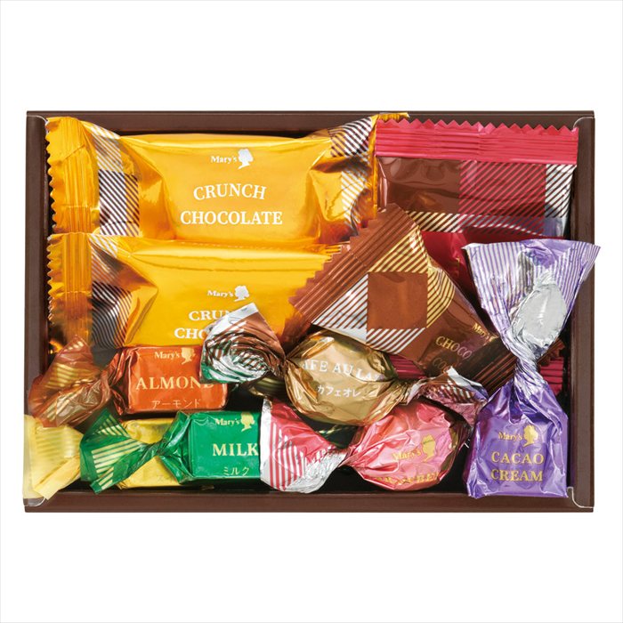 ■お歳暮専用商品となります。商品出荷日：11月4日から12月10日ごろ チョコレート・チョコレート菓子の詰合せ（59g） ■商品紹介： ■パッケージサイズ：10×14×4.6 ■商品重量（kg）：0.1 ■賞味期限・アレルゲン表示常温6ヶ月　卵・小麦・乳 メーカー希望小売価格はメーカーカタログに基づいて掲載しています ■さまざまなギフトアイテムをご用意しております。 内祝　内祝い　お祝い返し　ウェディングギフト　ブライダルギフト　引き出物　引出物　結婚引き出物　結婚引出物　結婚内祝い　出産内祝い 命名内祝い　入園内祝い　入学内祝い　卒園内祝い　卒業内祝い　就職内祝い　新築内祝い　引越し内祝い　快気内祝い　開店内祝い　二次会 披露宴　お祝い　御祝　結婚式　結婚祝い　出産祝い　初節句　七五三　入園祝い　入学祝い　卒園祝い　卒業祝い　成人式　就職祝い　昇進祝い 新築祝い　上棟祝い　引っ越し祝い　引越し祝い　開店祝い　退職祝い　快気祝い　全快祝い　初老祝い　還暦祝い　古稀祝い　喜寿祝い　傘寿祝い 米寿祝い　卒寿祝い　白寿祝い　長寿祝い　金婚式　銀婚式　ダイヤモンド婚式　結婚記念日　ギフト　ギフトセット　セット　詰め合わせ　贈答品　お返し お礼　御礼　ごあいさつ　ご挨拶　御挨拶　プレゼント　お見舞い　お見舞御礼　お餞別　引越し　引越しご挨拶　記念日　誕生日　父の日　母の日　敬老の日 記念品　卒業記念品　定年退職記念品　ゴルフコンペ　コンペ景品　景品　賞品　粗品　お香典返し　香典返し　志　満中陰志　弔事　会葬御礼　法要 法要引き出物　法要引出物　法事　法事引き出物　法事引出物　忌明け　四十九日　七七日忌明け志　一周忌　三回忌　回忌法要　偲び草　粗供養　初盆 供物　お供え　お中元　御中元　お歳暮　御歳暮　お年賀　御年賀　残暑見舞い　年始挨拶　ボーリング大会　景品　レミパン　ゼリー　スターバックス 千疋屋　結婚式　そうめん　ローラアシュレイ　プリン　話題　ディズニー　カタログギフト　ティファール　ビタクラフト　ステンレスタンブラー　リラックマ のし無料　メッセージカード無料　ラッピング無料 ギフトにぴったりのアイテムをご紹介！ 贈り物に悩んでいる方へ、心温まるギフトアイテムを取り揃えました。高品質な食品、ふわふわのタオル、美しい食器、そしてセンスあふれる雑貨まで、幅広いラインナップであなたの大切な人への思いを伝えます。 特徴 高品質：厳選された素材と丁寧な製造工程で作られた商品ばかり。どれも長く愛用いただけます。 多用途：どんなシーンでも使える万能アイテムが揃っています。誕生日、結婚祝い、新築祝いなど、さまざまな場面に最適です。 デザイン：シンプルで洗練されたデザインから、カラフルで個性的なものまで、多彩なバリエーションをご用意。 お手頃価格：高品質ながら手ごろな価格で、コストパフォーマンスも抜群。 おすすめの用途とシーン 誕生日プレゼント：大切な人の特別な日を祝うために、実用的かつ心温まるギフトを。食品やタオルは、日常で役立つアイテムとして喜ばれます。 結婚祝い：新しい生活を始めるカップルに、美しい食器やおしゃれな雑貨を。幸せな家庭を築くお手伝いができます。 新築祝い：新しい家に引っ越した友人や家族へ、インテリアにぴったりの雑貨や実用的なタオルを。快適な生活をサポートします。 お返しギフト：感謝の気持ちを込めて、おしゃれで実用的なアイテムを。食品はもちろん、使い心地の良いタオルや美しい食器も喜ばれます。 季節の贈り物：お中元やお歳暮、季節の挨拶として、季節に合ったギフトを。夏には涼しげな雑貨、冬には温かみのあるタオルや食品が最適です。 贈る相手に合わせたおすすめ グルメな方へ：美味しい食品を贈れば、食卓が一層華やかに。特別な時間を演出します。 家庭的な方へ：ふわふわのタオルや使いやすい食器で、日常生活に彩りを。 オシャレな方へ：センスあふれる雑貨で、インテリアを一層魅力的に。 まとめ あなたの気持ちを込めたギフト選びをお手伝いします。どれも心を込めて選んだアイテムばかりです。大切な人への贈り物として、自信を持っておすすめします。 商品概要 [分類] 以下のような商品をお探しの方にオススメです。スイーツ スィーツ スウィーツ Sweets ケーキ お菓子 洋菓子 デザート おやつ 小腹対策 食品 食べ物 / チョコレートケーキ チョコレート ガトーショコラ チーズケーキ 生菓子 生ケーキ ベイクドチーズケーキ [評価・マスコミ] ランキング1位のおすすめ(お勧め オススメ) インスタ映え SNS 評判 今話題の人気商品 [サービス] 以下のサービスをご利用いだだけます。不可の場合あり。お取り寄せ 全国配送 全国発送 オーダー 注文 デリバリー 取寄せ 宅配 ネット通販 持ち運び可 / 送料無料 送料込み 無料ギフト対応 日持ち長い 長期保存 賞味期限が長い 名入れ 当日発送 お急ぎ便 即日配送 即日発送 翌日配送 翌日発送 前日に買う あす楽 明日楽 即納 翌日 あす着 明日届く 配送日指定可 冷凍保存可 冷凍保管 冷凍便 ギフトラッピング ギフト対応 予約 メッセージ付き 有料メッセージカード 有料お誕生日カード ホワイトデー当日お届け可能 [パッケージ] 　 以下のような包装でお届けします。詰め合わせ セット アソート 化粧箱入り ラッピング不要 個包装 小分け 手提げ袋（有償） 2重梱包 [デザイン] 以下のようなイメージをお求めの方におすすめです。お洒落 可愛い ゴージャス 高級感 プレミアム サプライズ感 美しい インパクト 面白い 珍しい 希少 驚き シンプル 上品 スタイリッシュ エレガント モダン [ご用途] 工夫次第で様々な用途でご利用いただけます。贈り物 プレゼント ギフト プチギフト 贈答品 お祝い 御祝い 退職祝い 内祝い 出産祝い 出産内祝い 入学祝い 卒業祝い ご褒美 手土産 お土産 お使い物 お返し お礼 ご挨拶 ご進物 お配り 配る ばらまき バレンタインデー バレンタインデイ ヴァレンタイン 友チョコ 義理チョコ 本命チョコ 逆チョコ バレンタインチョコ ホワイトデー ホワイトデイ ホワイトデーのお返し 七五三 ひな祭り こどもの日 ハロウィン クリスマス お中元 お年賀 ウインターギフト 御中元 御歳暮 サマーギフト 残暑見舞い お歳暮 母の日 父の日 敬老の日 敬老会記念品 敬老会 結婚祝い 結婚内祝い 結婚記念日 結婚式二次会 二次会のプチギフト 結婚披露宴の引き出物 引き菓子 ウエディングパーティー 成人祝い 長寿祝い 還暦祝い 古希祝い 古稀祝い 喜寿祝い 傘寿祝い 米寿祝い 卒寿祝い 白寿祝い 紀寿祝い 百寿祝い 成人式 セレモニー イベント 内祝い 快気祝い 快気内祝い 出産内祝い 出産祝い 記念日 お返し ご進物 御使い物 お礼 ご挨拶 御礼 ご祝儀 祝儀の品 お使い物 ノベルティー 粗品 景品 長寿 法事 法要 仏事 年忌法事 志 粗供養 供養返し 香典返し 満中陰志 御供え お供え 御供物 弔事 七五三 ひな祭り 入学祝い 卒業祝い 卒園祝い 退職祝い 入社祝い 成人式 成人式のお祝い 朝食 食事代わり ティータイム ブレイクタイム ホームパーティー クリスマスケーキ 誕生日プレゼント 誕生祝い バースデーケーキ 学校 会社 職場 法人 取引先 部活 イベント サークル 介護施設 [おすすめの方] 以下のような様々なお客様にお喜びいただいております。10代 20代 30代 40代 50代 60代 70代 80代 90代 100歳以上 お母さん お父さん ママ パパ 兄弟姉妹 彼氏 彼女 恋人 義理の母 叔父さん 親戚の お嬢さん 大家族 家族 赤ちゃん 祖父 祖母 叔父 叔母 孫 おじいちゃん おばあちゃん じいじ ばあば 夫 旦那 妻 奥様 お嫁さん 奥さん 親 両親 娘 同僚 友達 仲間 友人 親友 上司 部下 先輩 後輩 お世話になった方 恩師 先生 大人数 女友達 法人 女性 男性 大人 子ども 子供用 小学生 中学生 高校生 男の子 女の子 辛党 甘党 甘いものが苦手 高齢者 お年寄り [その他おすすめ] 以下のような商品に興味のある方にもオススメです。大量 大量購入 財布に優しい 大人数 業務用 大量スイーツ お試し コスパ良い /