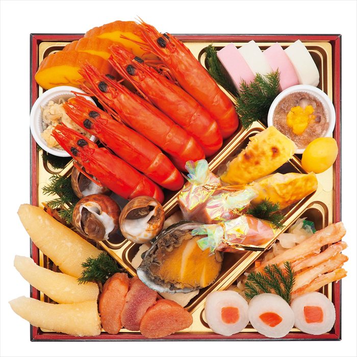■お歳暮専用商品となります。商品出荷日：11月4日から12月10日ごろ 全53品 ■商品紹介：素材の良さを引き立たせる味付け、彩りの豊かさが特徴。 ■パッケージサイズ：19.5×19.5×13.8 ■商品重量（kg）：1 ■賞味期限・アレルゲン表示消費期限:2027年1月2日　卵・小麦・乳・えび・かに メーカー希望小売価格はメーカーカタログに基づいて掲載しています ■さまざまなギフトアイテムをご用意しております。 内祝　内祝い　お祝い返し　ウェディングギフト　ブライダルギフト　引き出物　引出物　結婚引き出物　結婚引出物　結婚内祝い　出産内祝い 命名内祝い　入園内祝い　入学内祝い　卒園内祝い　卒業内祝い　就職内祝い　新築内祝い　引越し内祝い　快気内祝い　開店内祝い　二次会 披露宴　お祝い　御祝　結婚式　結婚祝い　出産祝い　初節句　七五三　入園祝い　入学祝い　卒園祝い　卒業祝い　成人式　就職祝い　昇進祝い 新築祝い　上棟祝い　引っ越し祝い　引越し祝い　開店祝い　退職祝い　快気祝い　全快祝い　初老祝い　還暦祝い　古稀祝い　喜寿祝い　傘寿祝い 米寿祝い　卒寿祝い　白寿祝い　長寿祝い　金婚式　銀婚式　ダイヤモンド婚式　結婚記念日　ギフト　ギフトセット　セット　詰め合わせ　贈答品　お返し お礼　御礼　ごあいさつ　ご挨拶　御挨拶　プレゼント　お見舞い　お見舞御礼　お餞別　引越し　引越しご挨拶　記念日　誕生日　父の日　母の日　敬老の日 記念品　卒業記念品　定年退職記念品　ゴルフコンペ　コンペ景品　景品　賞品　粗品　お香典返し　香典返し　志　満中陰志　弔事　会葬御礼　法要 法要引き出物　法要引出物　法事　法事引き出物　法事引出物　忌明け　四十九日　七七日忌明け志　一周忌　三回忌　回忌法要　偲び草　粗供養　初盆 供物　お供え　お中元　御中元　お歳暮　御歳暮　お年賀　御年賀　残暑見舞い　年始挨拶　ボーリング大会　景品　レミパン　ゼリー　スターバックス 千疋屋　結婚式　そうめん　ローラアシュレイ　プリン　話題　ディズニー　カタログギフト　ティファール　ビタクラフト　ステンレスタンブラー　リラックマ のし無料　メッセージカード無料　ラッピング無料 ギフトにぴったりのアイテムをご紹介！ 贈り物に悩んでいる方へ、心温まるギフトアイテムを取り揃えました。高品質な食品、ふわふわのタオル、美しい食器、そしてセンスあふれる雑貨まで、幅広いラインナップであなたの大切な人への思いを伝えます。 特徴 高品質：厳選された素材と丁寧な製造工程で作られた商品ばかり。どれも長く愛用いただけます。 多用途：どんなシーンでも使える万能アイテムが揃っています。誕生日、結婚祝い、新築祝いなど、さまざまな場面に最適です。 デザイン：シンプルで洗練されたデザインから、カラフルで個性的なものまで、多彩なバリエーションをご用意。 お手頃価格：高品質ながら手ごろな価格で、コストパフォーマンスも抜群。 おすすめの用途とシーン 誕生日プレゼント：大切な人の特別な日を祝うために、実用的かつ心温まるギフトを。食品やタオルは、日常で役立つアイテムとして喜ばれます。 結婚祝い：新しい生活を始めるカップルに、美しい食器やおしゃれな雑貨を。幸せな家庭を築くお手伝いができます。 新築祝い：新しい家に引っ越した友人や家族へ、インテリアにぴったりの雑貨や実用的なタオルを。快適な生活をサポートします。 お返しギフト：感謝の気持ちを込めて、おしゃれで実用的なアイテムを。食品はもちろん、使い心地の良いタオルや美しい食器も喜ばれます。 季節の贈り物：お中元やお歳暮、季節の挨拶として、季節に合ったギフトを。夏には涼しげな雑貨、冬には温かみのあるタオルや食品が最適です。 贈る相手に合わせたおすすめ グルメな方へ：美味しい食品を贈れば、食卓が一層華やかに。特別な時間を演出します。 家庭的な方へ：ふわふわのタオルや使いやすい食器で、日常生活に彩りを。 オシャレな方へ：センスあふれる雑貨で、インテリアを一層魅力的に。 まとめ あなたの気持ちを込めたギフト選びをお手伝いします。どれも心を込めて選んだアイテムばかりです。大切な人への贈り物として、自信を持っておすすめします。 商品概要 [分類] 以下のような商品をお探しの方にオススメです。スイーツ スィーツ スウィーツ Sweets ケーキ お菓子 洋菓子 デザート おやつ 小腹対策 食品 食べ物 / チョコレートケーキ チョコレート ガトーショコラ チーズケーキ 生菓子 生ケーキ ベイクドチーズケーキ [評価・マスコミ] ランキング1位のおすすめ(お勧め オススメ) インスタ映え SNS 評判 今話題の人気商品 [サービス] 以下のサービスをご利用いだだけます。不可の場合あり。お取り寄せ 全国配送 全国発送 オーダー 注文 デリバリー 取寄せ 宅配 ネット通販 持ち運び可 / 送料無料 送料込み 無料ギフト対応 日持ち長い 長期保存 賞味期限が長い 名入れ 当日発送 お急ぎ便 即日配送 即日発送 翌日配送 翌日発送 前日に買う あす楽 明日楽 即納 翌日 あす着 明日届く 配送日指定可 冷凍保存可 冷凍保管 冷凍便 ギフトラッピング ギフト対応 予約 メッセージ付き 有料メッセージカード 有料お誕生日カード ホワイトデー当日お届け可能 [パッケージ] 　 以下のような包装でお届けします。詰め合わせ セット アソート 化粧箱入り ラッピング不要 個包装 小分け 手提げ袋（有償） 2重梱包 [デザイン] 以下のようなイメージをお求めの方におすすめです。お洒落 可愛い ゴージャス 高級感 プレミアム サプライズ感 美しい インパクト 面白い 珍しい 希少 驚き シンプル 上品 スタイリッシュ エレガント モダン [ご用途] 工夫次第で様々な用途でご利用いただけます。贈り物 プレゼント ギフト プチギフト 贈答品 お祝い 御祝い 退職祝い 内祝い 出産祝い 出産内祝い 入学祝い 卒業祝い ご褒美 手土産 お土産 お使い物 お返し お礼 ご挨拶 ご進物 お配り 配る ばらまき バレンタインデー バレンタインデイ ヴァレンタイン 友チョコ 義理チョコ 本命チョコ 逆チョコ バレンタインチョコ ホワイトデー ホワイトデイ ホワイトデーのお返し 七五三 ひな祭り こどもの日 ハロウィン クリスマス お中元 お年賀 ウインターギフト 御中元 御歳暮 サマーギフト 残暑見舞い お歳暮 母の日 父の日 敬老の日 敬老会記念品 敬老会 結婚祝い 結婚内祝い 結婚記念日 結婚式二次会 二次会のプチギフト 結婚披露宴の引き出物 引き菓子 ウエディングパーティー 成人祝い 長寿祝い 還暦祝い 古希祝い 古稀祝い 喜寿祝い 傘寿祝い 米寿祝い 卒寿祝い 白寿祝い 紀寿祝い 百寿祝い 成人式 セレモニー イベント 内祝い 快気祝い 快気内祝い 出産内祝い 出産祝い 記念日 お返し ご進物 御使い物 お礼 ご挨拶 御礼 ご祝儀 祝儀の品 お使い物 ノベルティー 粗品 景品 長寿 法事 法要 仏事 年忌法事 志 粗供養 供養返し 香典返し 満中陰志 御供え お供え 御供物 弔事 七五三 ひな祭り 入学祝い 卒業祝い 卒園祝い 退職祝い 入社祝い 成人式 成人式のお祝い 朝食 食事代わり ティータイム ブレイクタイム ホームパーティー クリスマスケーキ 誕生日プレゼント 誕生祝い バースデーケーキ 学校 会社 職場 法人 取引先 部活 イベント サークル 介護施設 [おすすめの方] 以下のような様々なお客様にお喜びいただいております。10代 20代 30代 40代 50代 60代 70代 80代 90代 100歳以上 お母さん お父さん ママ パパ 兄弟姉妹 彼氏 彼女 恋人 義理の母 叔父さん 親戚の お嬢さん 大家族 家族 赤ちゃん 祖父 祖母 叔父 叔母 孫 おじいちゃん おばあちゃん じいじ ばあば 夫 旦那 妻 奥様 お嫁さん 奥さん 親 両親 娘 同僚 友達 仲間 友人 親友 上司 部下 先輩 後輩 お世話になった方 恩師 先生 大人数 女友達 法人 女性 男性 大人 子ども 子供用 小学生 中学生 高校生 男の子 女の子 辛党 甘党 甘いものが苦手 高齢者 お年寄り [その他おすすめ] 以下のような商品に興味のある方にもオススメです。大量 大量購入 財布に優しい 大人数 業務用 大量スイーツ お試し コスパ良い /素材の良さを引き立たせる味付け、彩りの豊かさが特徴。
