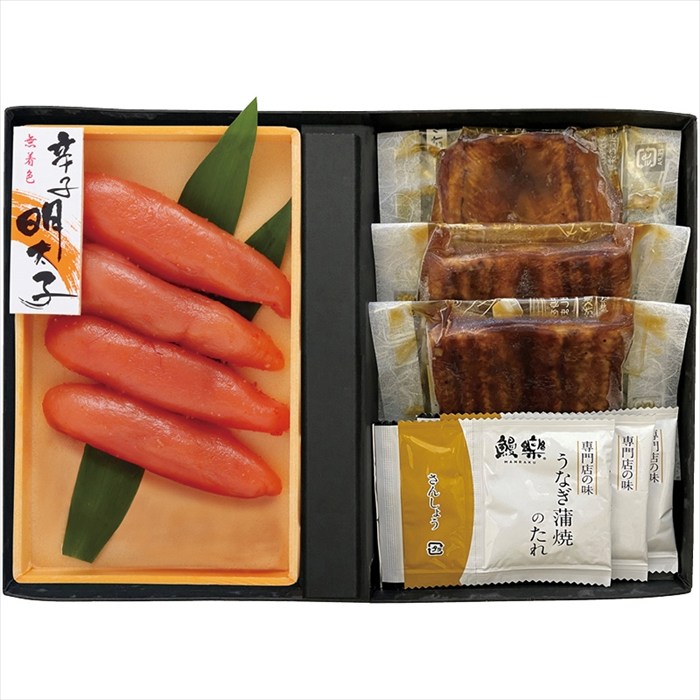 送料無料 うなぎ蒲焼&辛子明太子セット AJI-MA-15 全国送料無料 御歳暮ギフト 早割 お歳暮2025 御見舞 お見舞い お取り寄せ グルメスイーツ
