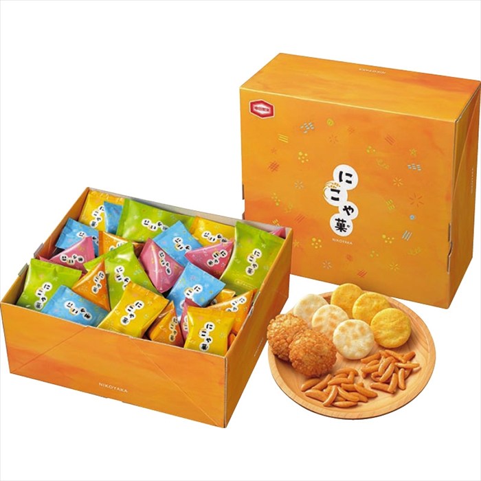 送料無料 亀田製菓 にこや菓L NIKO L 全国送料無料 御歳暮ギフト 早割 お歳暮2025 御見舞 お見舞い お取り寄せ グルメスイーツ