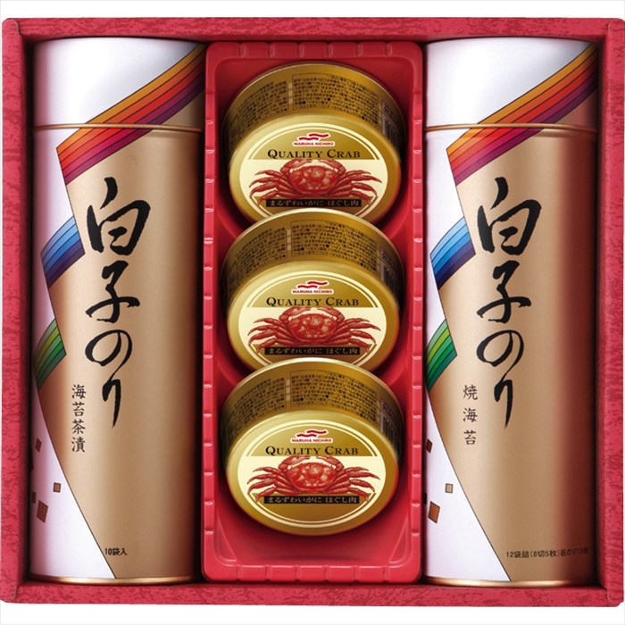 送料無料 白子のり 海苔・かに缶詰合せ SN-400 全国送料無料 御歳暮ギフト 早割 お歳暮2025 御見舞 お見舞い お取り寄せ グルメスイーツ
