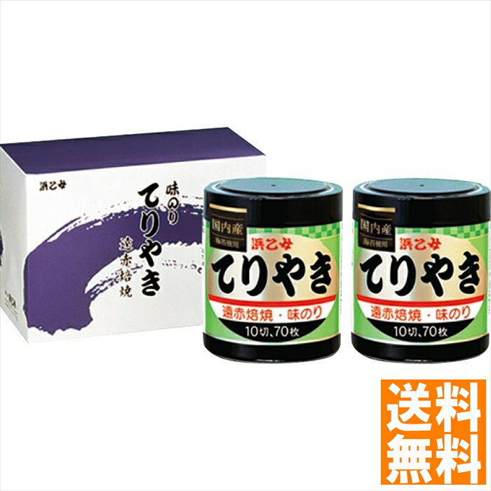 送料無料 浜乙女 遠赤焙焼 味のりてりやき てりやき2本詰N 全国送料無料 御中元ギフト 早割 お中元2025 御見舞 お見舞い お取り寄せ グルメスイーツ