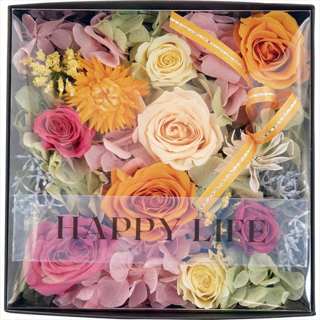 母の日 プリザーブドフラワー フルールアンヴォーグ カラフル 26-MD-05-CF ※お届け日5/8～10※日付指定不可 送料無料 母の日 父の日 ギフト お取り寄せ スイーツ