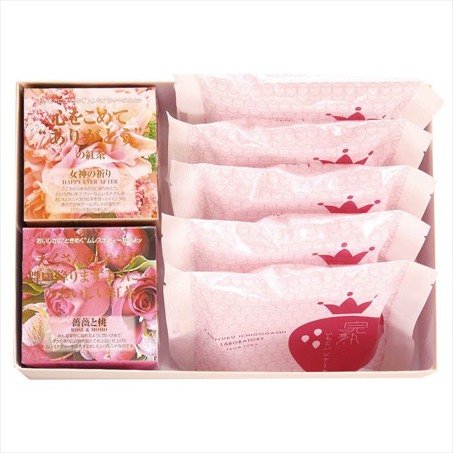 完熟いちご菓子研究所 母の日 完熟いちごパンケーキ＆ムレスナティー KJ-PK5MT1 ※お届け日5/8〜10※日付指定不可 送料無料 母の日 父の日 ギフト お取り寄せ スイーツ