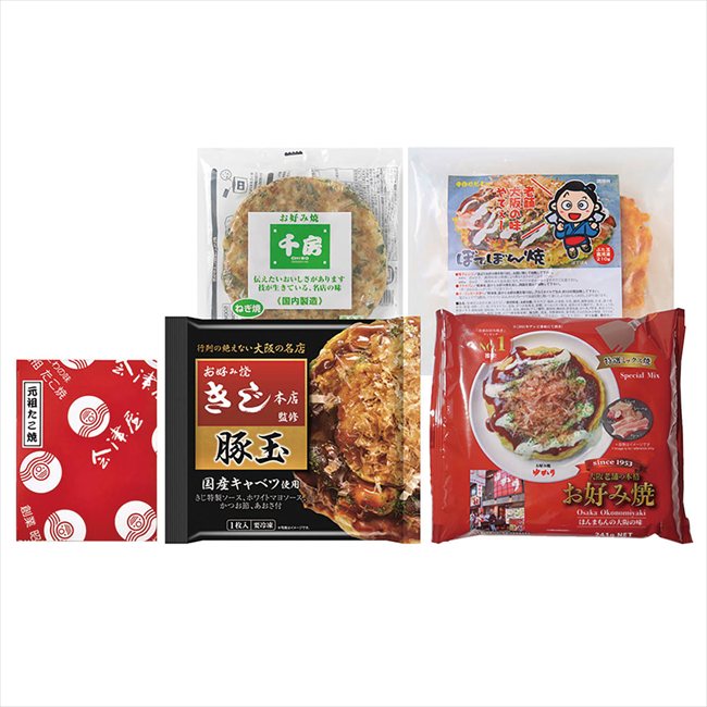 父の日 お好み焼きたこ焼きセット＜5食＞ 6603-50 ※お届け日6/19～21※日付指定不可 送料無料 母の日 父の日 ギフト お取り寄せ スイーツ