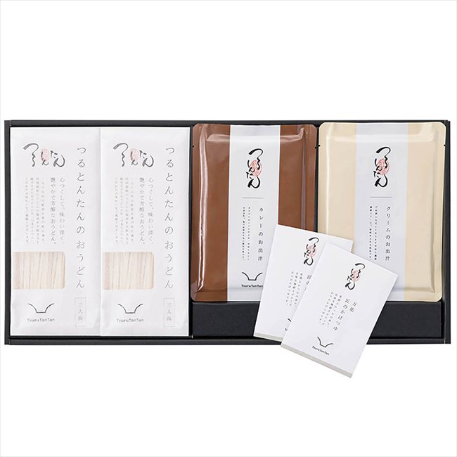 父の日 つるとんたん かけ・カレー・クリームのおうどん 6623-55 ※お届け日6/19～21※日付指定不可 送料無料 母の日 父の日 ギフト お取り寄せ スイーツ