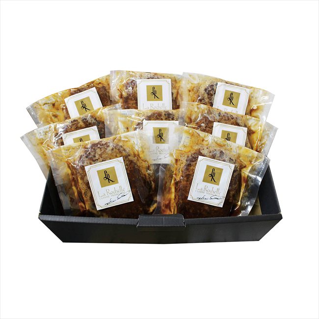 ラ・ロシェル 父の日 ラ・ロシェル坂井宏行監修 お肉の旨みをとじこめたデミグラスソースハンバーグ 950011 ※お届け日6/19～21※日付指定不可 送料無料 母の日 父の日 ギフト お取り寄せ スイーツ