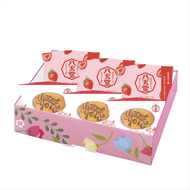 八天堂 母の日遅れてごめんね くりーむパンThank youあまおう苺6個詰合せ sm063 ※お届け日5/15〜17※日付指定不可 送料無料 母の日 父の日 ギフト お取り寄せ スイーツ