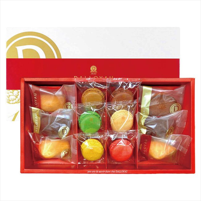 ダロワイヨ 母の日遅れてごめんね マカロンドゥミセック詰め合わせ (中）【冷蔵】 MADE(M) ※お届け日5/15〜17※日付指定不可 送料無料 ..