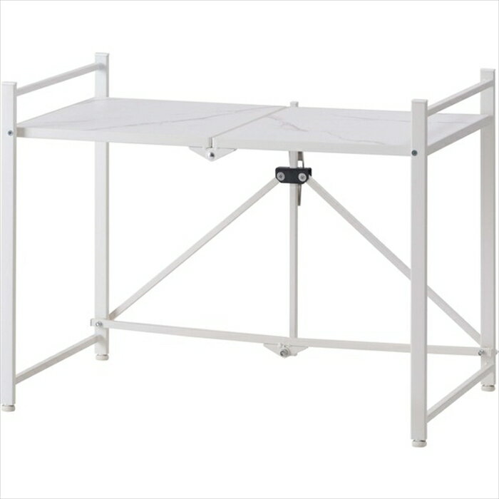 フォールディングレンジラック ホワイト LFS-53WH インテリア 家具 ストレージ