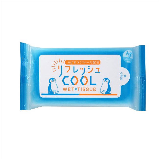リフレュシュCOOLウェット10枚 WT-017 粗品 景品 記念品 来場記念 来店促進 ノベルティ プチギフト