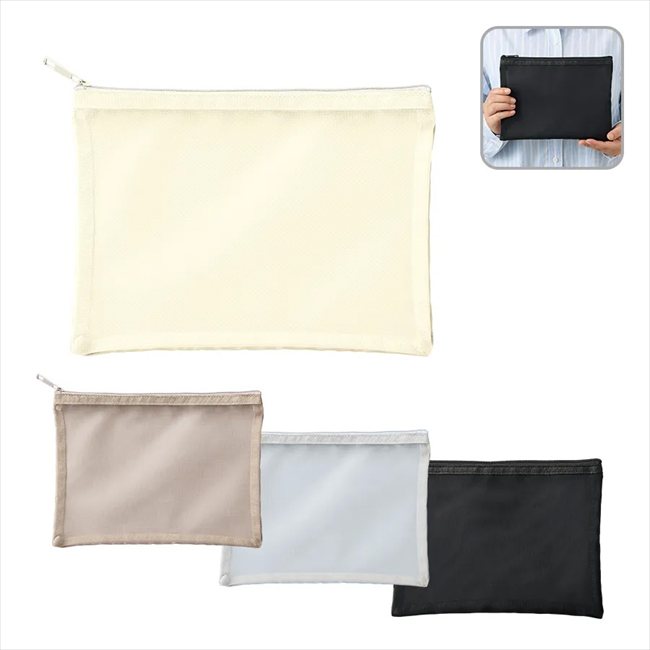Other - メッシュフラットポリポーチ（M） TP-0030 粗品 景品 記念品 来場記念 来店促進 ノベルティ プチギフト
