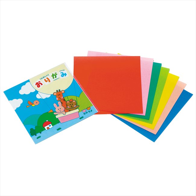 たのしいおりがみ7枚 1828-02 粗品 景品 記念品 来場記念 来店促進 ノベルティ プチギフト