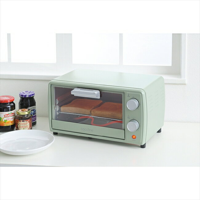「コッチネ」?オーブントースター9? CO-01・スモークグリーン キッチン キッチン雑貨 内祝 内祝い お祝 御祝 記念品 出産内祝い プレゼント 快気祝い 粗供養 引出物