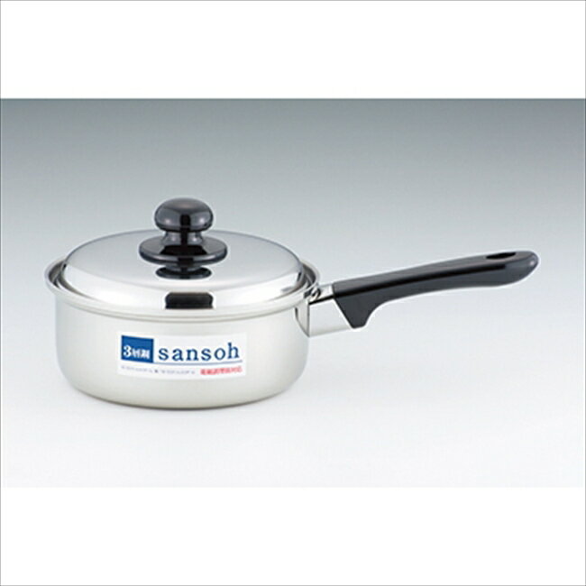 「ジュノー」3層鋼片手鍋18cm キッチン キッチン雑貨 内祝 内祝い お祝 御祝 記念品 出産内祝い プレゼント 快気祝い 粗供養 引出物