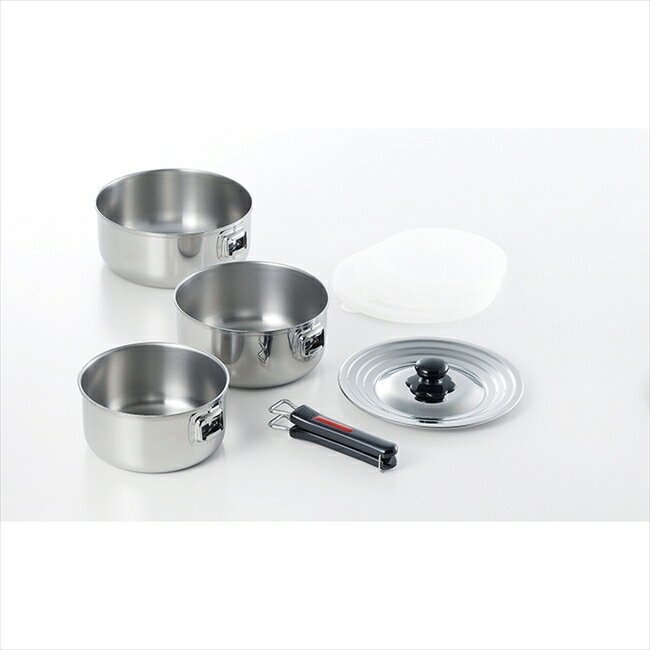 「エクセレントシェフ」ワンタッチクッカー着脱式片手鍋16cm＆18cm＆20cm EXC-103 キッチン キッチン雑貨 内祝 内祝い お祝 御祝 記念品 出産内祝い プレゼント 快気祝い 粗供養 引出物