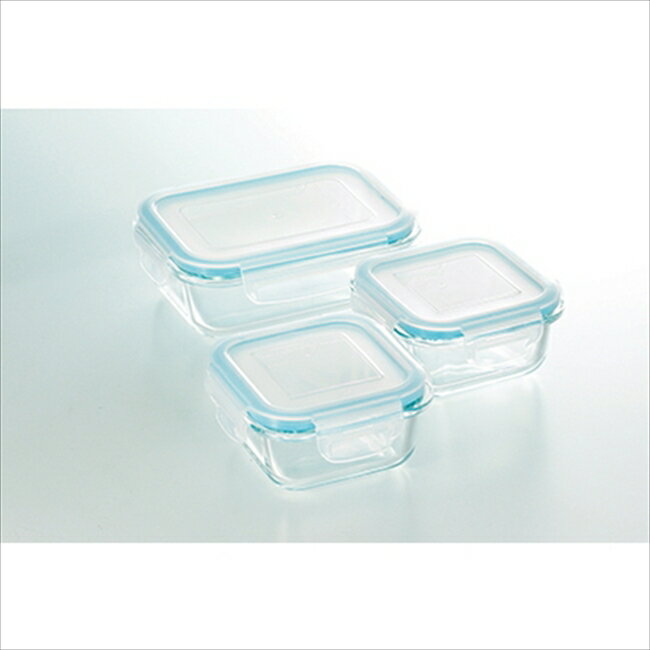 「クラルテ」 耐熱ガラス製 保存容器3点セット CTH-003 キッチン キッチン雑貨 内祝 内祝い お祝 御祝 記念品 出産内祝い プレゼント 快気祝い 粗供養 引出物