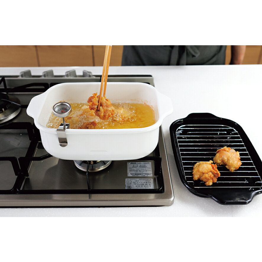 角型天ぷら鍋 TP-20K.W キッチン キッチン雑貨 内祝 内祝い お祝 御祝 記念品 出産内祝い プレゼント 快気祝い 粗供養 引出物