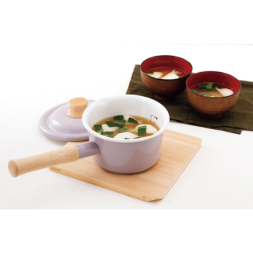 Rakuten - 「コットンプラス」14cmミルクパン パープル CTP-14M.PU キッチン キッチン雑貨 内祝 内祝い お祝 御祝 記念品 出産内祝い プレゼント 快気祝い 粗供養 引出物