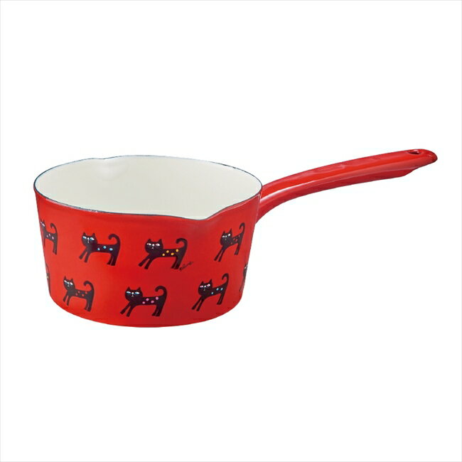 「Plune.」ホーローミルクパン15cm カラフルキャット YJM-200 キッチン キッチン雑貨 内祝 内祝い お祝 御祝 記念品 出産内祝い プレゼント 快気祝い 粗供養 引出物