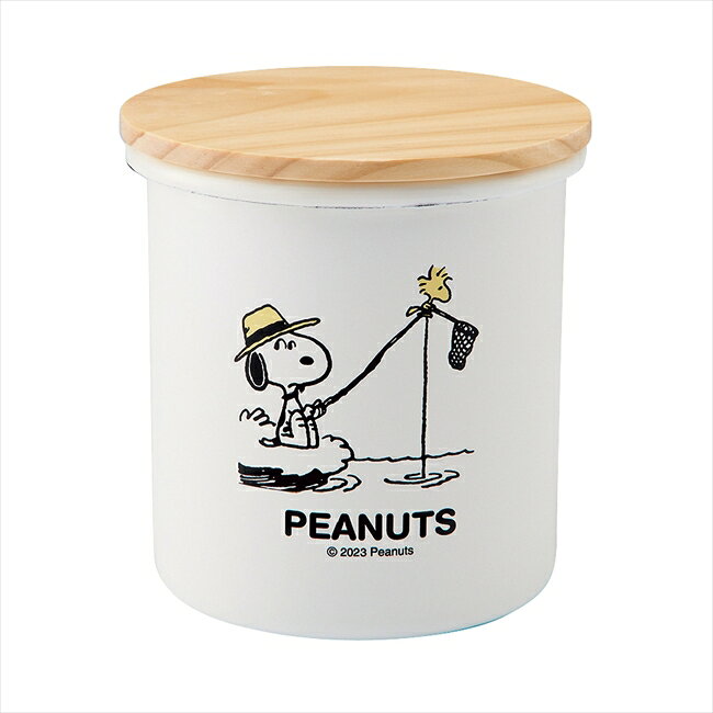 「スヌーピー」ホーローキャニスター SNJ-2313 キッチン キッチン雑貨 内祝 内祝い お祝 御祝 記念品 出産内祝い プレゼント 快気祝い 粗供養 引出物