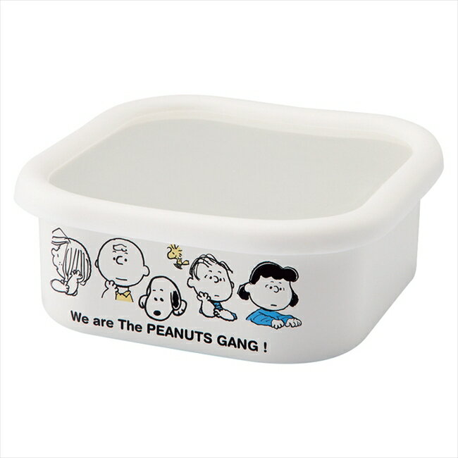 「スヌーピー」ホーロースクエアストッカー・L SNJ-2315 キッチン キッチン雑貨 内祝 内祝い お祝 御祝 記念品 出産内祝い プレゼント 快気祝い 粗供養 引出物