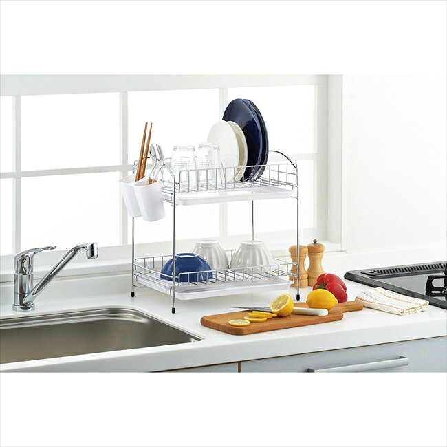 「デイズ」二段水切りバスケット DS-05 キッチン キッチン雑貨 内祝 内祝い お祝 御祝 記念品 出産内祝い プレゼント 快気祝い 粗供養 引出物