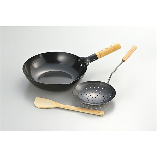 「陳 建一」IH200V対応北京鍋28cm＆ミニシャーレン（竹ターナー付） CK-334R キッチン キッチン雑貨 内祝 内祝い お祝 御祝 記念品 出産内祝い プレゼント 快気祝い 粗供養 引出物