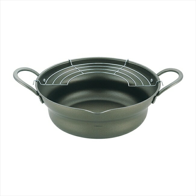 「縁（えにし）」広口揚げ鍋アミ付 26cm EN-W26W キッチン キッチン雑貨 内祝 内祝い お祝 御祝 記念品 出産内祝い プレゼント 快気祝い 粗供養 引出物