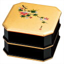 金銀箔工芸 匠(たくみ) よしの春秋 5.0隅切二段重 内祝 内祝い お祝 御祝 記念品 出産内祝い プレゼント 快気祝い 粗供養 引出物