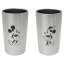 ディズニー WD ステンレス真空タンブラーセットS2(ミッキー&ミニー) 300ml 内祝 内祝い お祝 御祝 記念品 出産内祝い プレゼント 快気祝い 粗供養...
