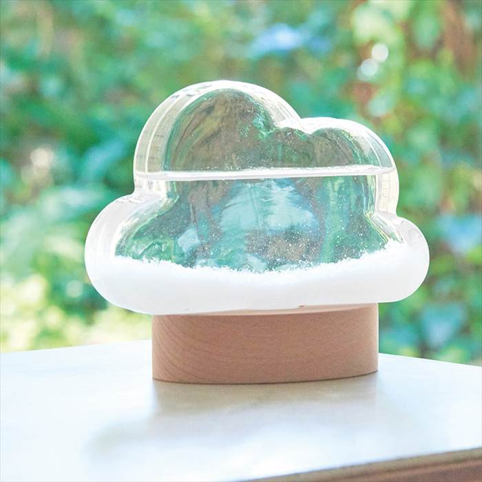 Fun Science ストームグラス クラウド(オーバルスタンド) 内祝 内祝い お祝 御祝 記念品 出産内祝い プレゼント 快気祝い 粗供養 引出物 [2]