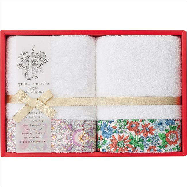 prima rosette using by LIBERTY FABRICS PR-2425-PG 内祝 内祝い お祝 御祝 記念品 出産内祝い プレゼント 快気祝い 粗供養 引出物