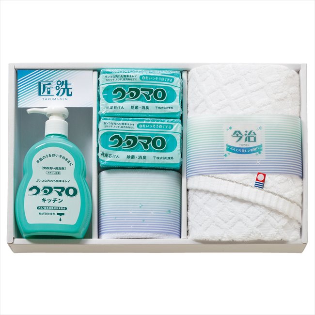 ウタマロ 石鹸・キッチン洗剤ギフト UTA-255A 内祝 内祝い お祝 御祝 記念品 出産内祝い プレゼント 快気祝い 粗供養 引出物
