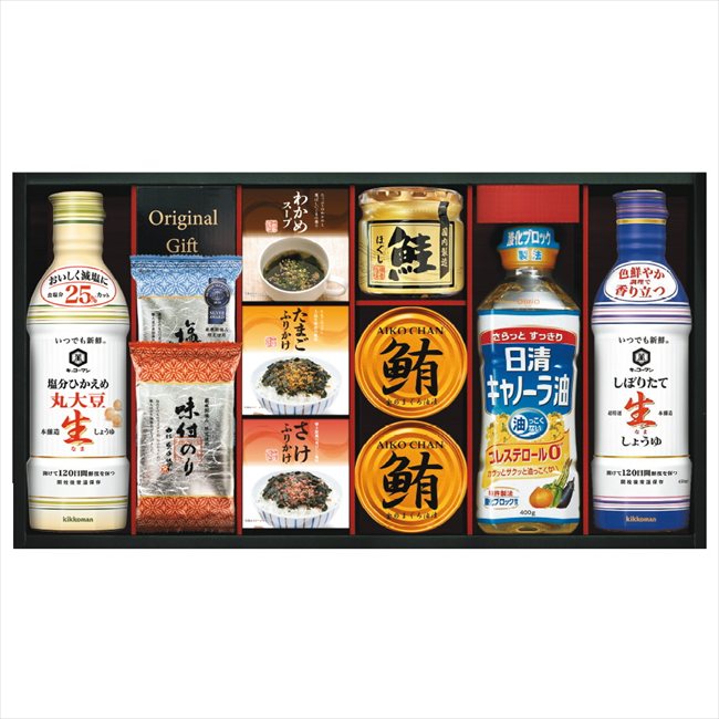 樂天商城 - キッコーマン塩分ひかえめ生しょうゆ＆バラエティギフト TN-70R2 内祝 内祝い お祝 御祝 記念品 出産内祝い プレゼント 快気祝い 粗供養 引出物