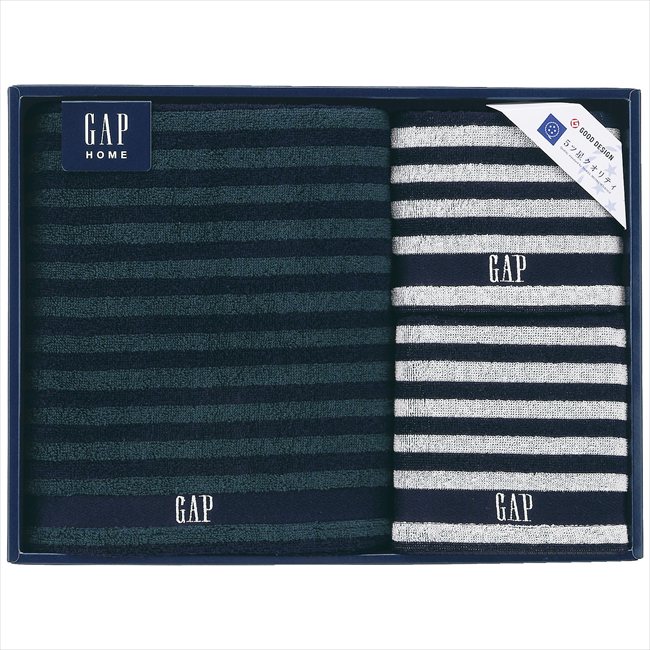 GAP HOME NEWボーダーギフトタオルセット 54-3049500 内祝 内祝い お祝 御祝 記念品 出産内祝い プレゼント 快気祝い 粗供養 引出物