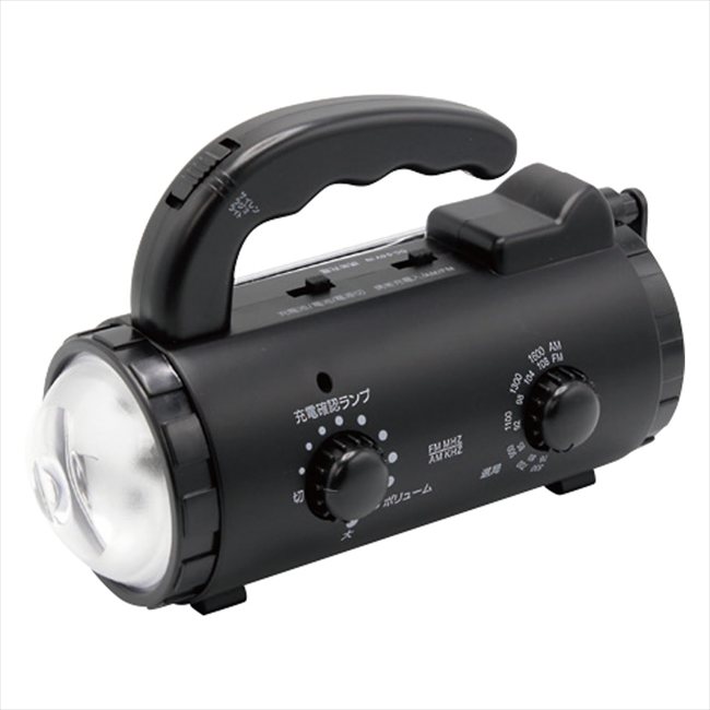 乾電池/充電池式 手回し充電ラジオライト SK-BR1402AB 景品 記念品 粗品 ノベルティ 名入れ 御挨拶 ご挨拶